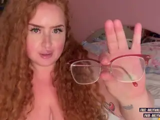 Jerk off onto my Eye Glasses - Eye Fetish and Eye Contact JOI