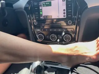 POV MILF Foot Tease and Handjob while Driving