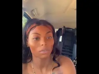 Kitty Pulls over to Play with her self