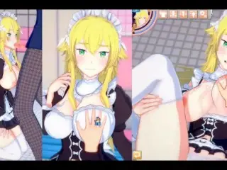 [hentai Game Koikatsu! ]have Sex with re zero Big Tits Frederica. 3DCG Erotic Anime Video.