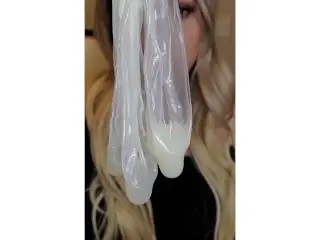 Cuckolding you with used Condoms