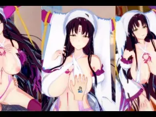 [hentai Game Koikatsu! ]have Sex with Fate Big Tits Sessyoin Kiara.3DCG Erotic Anime Video.