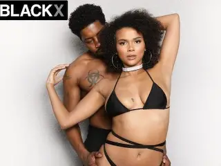 AllBlackX - Natural Beauty Alina Ali Dicked down by Huge Cock