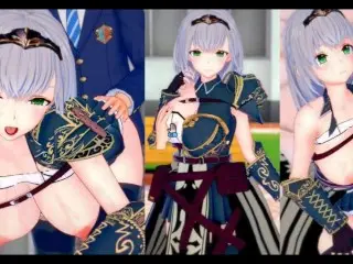 [hentai Game Koikatsu! ]have Sex with Big Tits Vtuber Shirogane Noel.3DCG Erotic Anime Video.