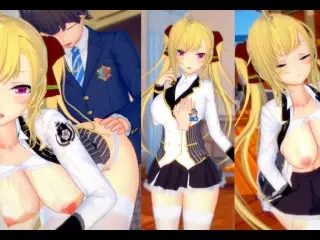 [hentai Game Koikatsu! ]have Sex with Big Tits Vtuber Takamiya Rion.3DCG Erotic Anime Video.