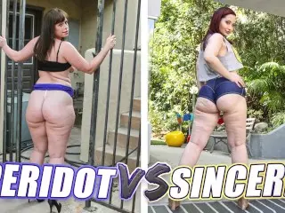 BANGBROS - Battle of the GOATs: Lily Sincere VS Virgo Peridot