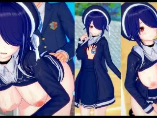 [hentai Game Koikatsu! ]have Sex with Big Tits Vtuber Otodama Tamako.3DCG Erotic Anime Video.