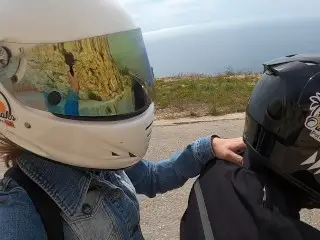 Outdoor Blowjob on Touristic Viewpoint