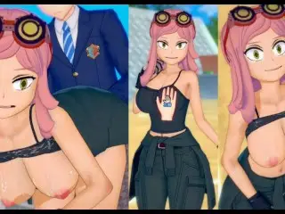 [hentai Game Koikatsu! ]have Sex with Big Tits my Hero Academia Mei Hatsume.3DCG Erotic Anime Video.