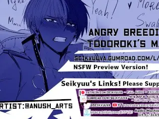 My Hero Academia ASMR Angry Breeding - Todoroki's Mark Art: Twitter@anush_arts