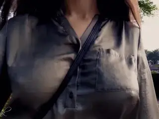 Boobwalk, Shiny Blouse with Strap