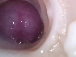 Internal Camera. Creampie your Pussy