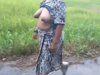 Big Tits Asian Outdoor 6.1