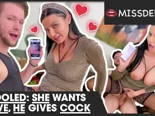 Hahaha. MILF in Love Convinced to Fuck: ANIA KINSKI - MISSDEEP