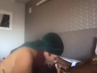 SEXY LATINA LOVES SUCKING DADDY'S DICK