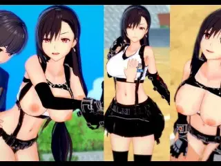 [hentai Game Koikatsu! ]have Sex with Big Tits FF7 Tifa Lockhart.3DCG Erotic Anime Video.