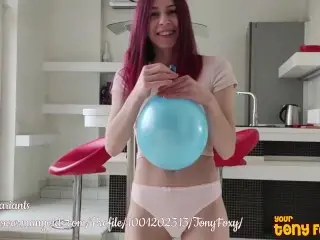 LEAKED OnlyFans: @annakovac - Blue Balls Balloon Bash (Tony Foxy Birthday Celebration)