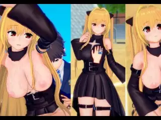 [hentai Game Koikatsu! ]have Sex with Big Tits to Love Ru Yami3DCG Erotic Anime Video.