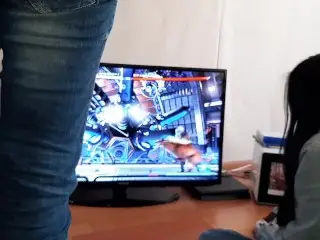 While my Roommates are Playing Injustice, I Masturbate my Pussy - Lesbian_illusion