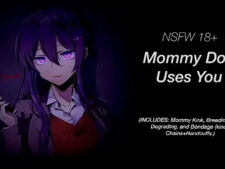 AUDIO ASMR - Stepmommy Dom uses you