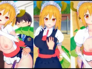 [hentai Game Koikatsu! ]have Sex with Big Tits Kobayashisan Tohru.3DCG Erotic Anime Video.