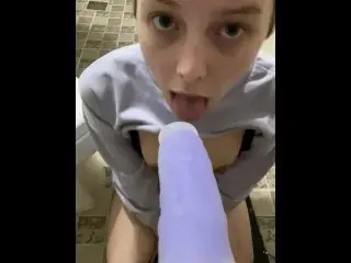 POV: Pregnant Slut Sucking you off