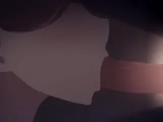 Women in Christmas Present gives Blowjob