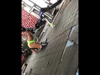 SEXO CON DESCONOCIDA LUEGO DE VERLA EN EL GIMNASO - GYM