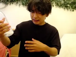 Drink Mixed with Water and Semen