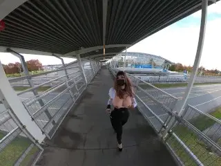 Flashing to the Passengers