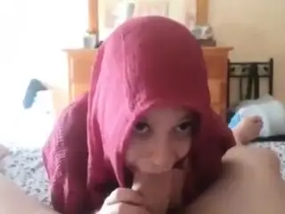 Cute Arab Girl Suck Big Dick