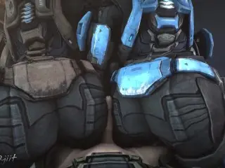 No Staring! (Halo: Reach Kat Anal SFM Animation)