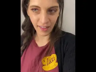 Naughty in the Airplane Bathroom