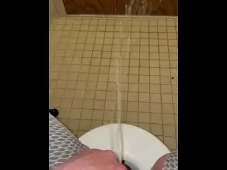 Pissing on the Floor of my Dorm Bathroom