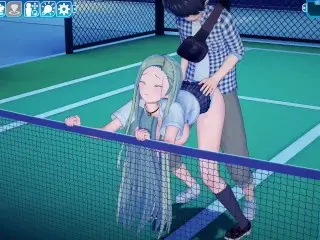 コイカツサンシャイン倉橋麗奈の場合テニスコートでシチュエーションセックス♡koikatsu! [saimin Seishidou]Rena Kurahashi Pattern SEX♡