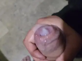 Handjob and Cumshot Ruin 1 Week without Cumming