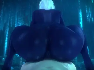 Dark Elf Queen Nualia Big Ass Reverse Cowgirl (noname55)