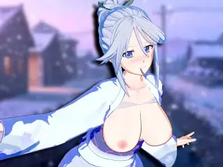 Rosario + Vampire - Tsurara Shirayuki Hentai