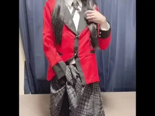 【japanese Crossdresser Cosplay】yumeko Jyabami Masturbation