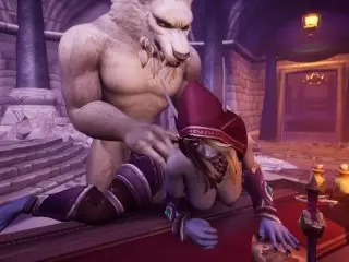 Werewolf Takes Night Elf from behind