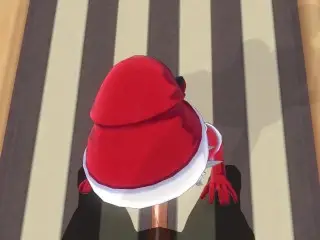 3D HENTAI made a Blowjob for a Holiday