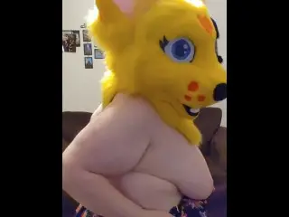 Chubby Furry Ass Jiggles and Wiggles