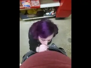 Teen Gets Facial in Convenience Store