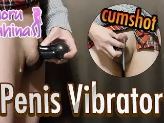 Japanese Crossdresser Cumshot Penis Vibrator 【full Length is Fancentro】