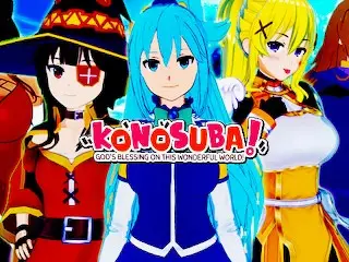 KONOSUBA HENTAI COMPILATION (Aqua, Megumin, Darkness, Wiz, Sylvia