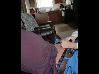 Had to Distract Daddy from the TV to get what I Want! 💦