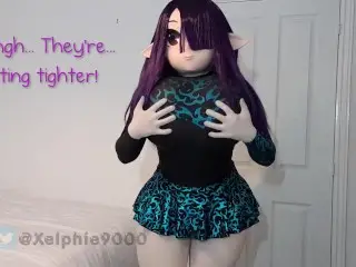 Xelphie Kigurumi Breast Inflation