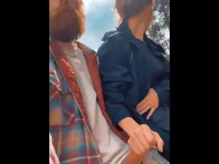 Submissive Friend makes me Cum in another Public Park AGAIN!