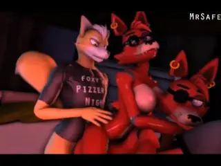 MrSafetyLion Official - FNAF Foxy x Night Guards