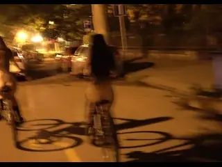 Riding our Bike Naked through the Streets of the City - Dollscult